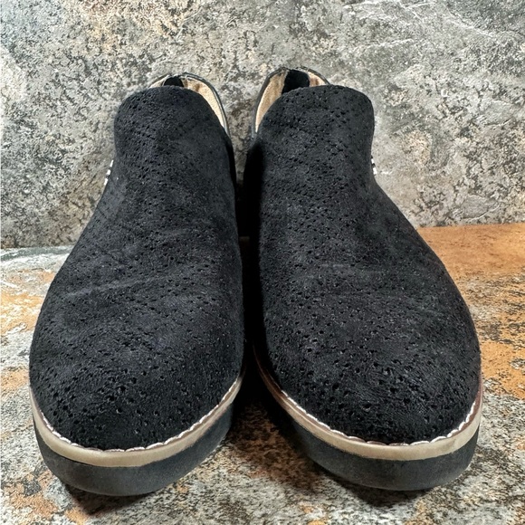 DR SCHOLLS Shoes Womens Size 6 Black Insane Shootie Comfort Ankle Zip Up Booties - Picture 3 of 11